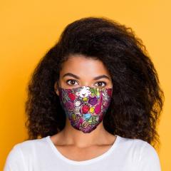 Masca de protectie faciala - Sweet Teen Unicorn Face Covering, large