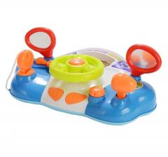 Consola Bebe Bord Masina Cu Volan Muzical Si Cu Multe Functiuni