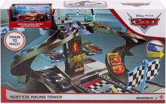 Set de joaca Disney Cars - Turnul de curse Rusteze