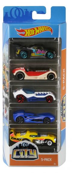 Set 5 Masini Hot Weels City Sport