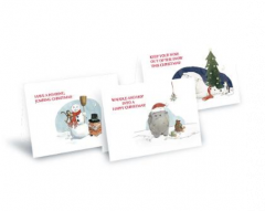 Set 3 felicitari - Craciun