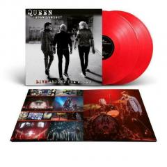 Queen + Adam Lambert - Live Around The World (Red Vinyl)