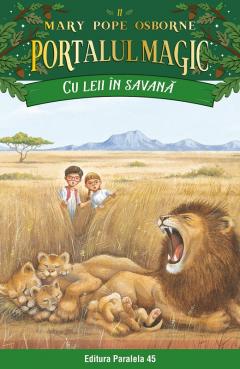 Coperta cărții: Cu leii in savana - eleseries.com
