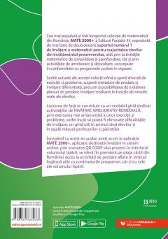 Matematica. Aritmetica, algebra, geometrie. Caiet de lucru. Clasa a V-a. Initiere. Partea a II-a