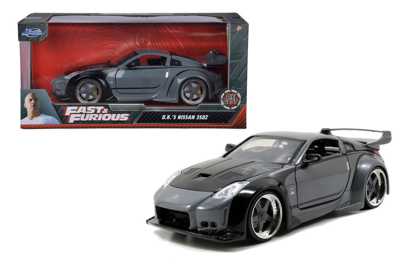 Masinuta Metalica Fast And Furious 2003 Nissan 350z Scara 1 La 24