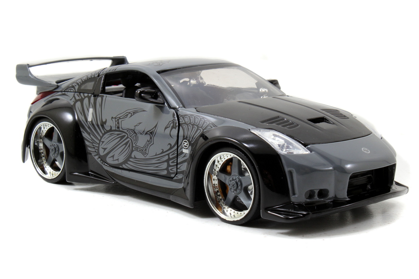 S0388 JadaTOYS 1/24 FAST & FURIOUS 3台 Masinuta Metalica Fast And Furious 2003 Nissan 350z Scara 1 La 24