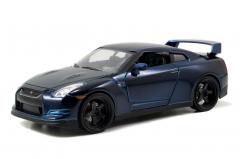 Masinuta Metalica Fast And Furious 2009 Nissan Gt-r Scara 1 La 24