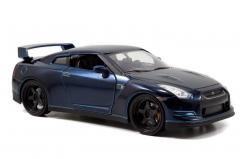 Masinuta Metalica Fast And Furious 2009 Nissan Gt-r Scara 1 La 24