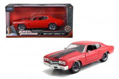 Masinuta Metalica Fast And Furious 1970 Chevy Chevelle Scara 1 La 24