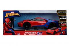 Masinuta Radiocomandata Spiderman 2017 Ford Gt Scara 1 La 16