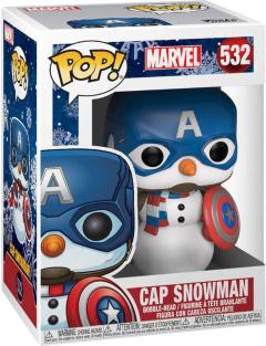 Figurina - Marvel - Cap Snowman
