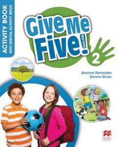 Coperta cărții Give Me Five! 2 Activity Book With Digital Activity Book