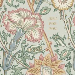 Felicitare - William Morris - Just For You - model 3