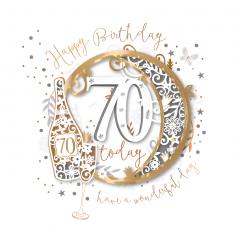 Felicitare  - Happy Birthday - 70Th