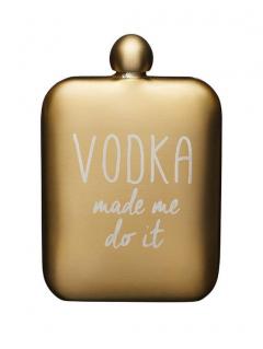 Plosca - Vodka Hip Flask - Gold