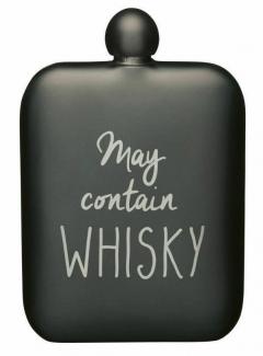 Plosca - Whisky Hip Flask - Metallic Grey