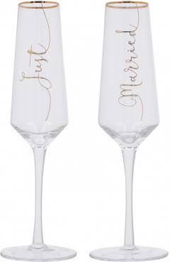 Set 2 pahare - Just Married Flutes