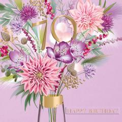 Felicitare - 70th Birthday - Flowers
