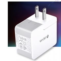 Devia Incarcator Retea 2.5A Travel Kit Dual USB (adaptor pentru priza UK, US, AU si EU )