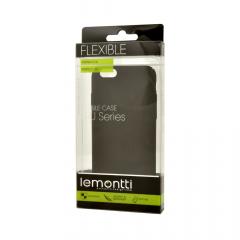 Lemontti Carcasa Hard Rubber Slim Samsung Galaxy J5 (2016) Negru