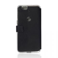 Just Must Husa Book Slim Huawei Nexus 6P Negru (silicon in interior)