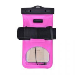 Devia Husa Subacvatica Universala Rose Red (pana la 5.5 inch, cu adaptor audio 3.5 mm, armband si agatatoare)