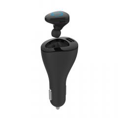 Devia Casca Bluetooth Vortex Black (cu incarcator auto 2.1A)