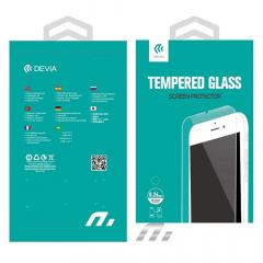 Devia Folie Sticla Temperata iPhone 8 Plus / 7 Plus (1 fata Anti-Shock, 9H, 0.26 mm)
