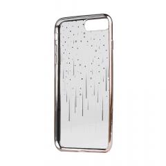 Devia Husa Silicon Meteor iPhone 8 Plus / 7 Plus Champagne Gold (Cristale Swarovski®)