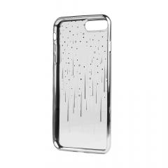 Devia Husa Silicon Meteor iPhone 8 Plus / 7 Plus Silver (Cristale Swarovski®)