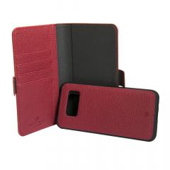 Just Must Husa Book Car Wallet Samsung Galaxy S8 Plus G955 Red (carcasa interior detasabila)