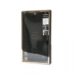 Just Must Husa Book Car Wallet Huawei P10 Lite Black (carcasa interior detasabila)