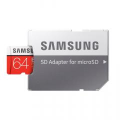 Samsung Card Memorie Evo Plus MicroSDXC 64 GB Clasa 10 UHS-I + Adaptor SD (100MB/s)