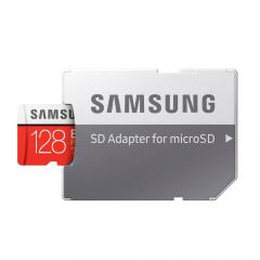 Samsung Card Memorie Evo Plus MicroSDXC 128 GB Clasa 10 UHS-I + Adaptor SD (90MB/s)