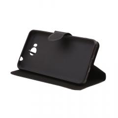 Lemontti Husa Book Jelly Huawei Y6 2017 Negru