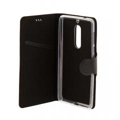 Lemontti Husa Book Jelly Nokia 5 Negru