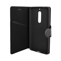 Lemontti Husa Book Jelly Nokia 5 Negru