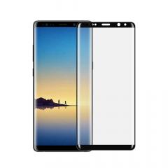 Devia Folie Sticla Temperata 3D Samsung Galaxy Note 8 Black (margini curbate, 9H, 0.26mm)