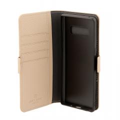 Just Must Husa Book Car Wallet Samsung Galaxy Note 8 Beige (carcasa interior detasabila)