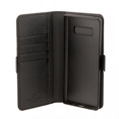 Just Must Husa Book Car Wallet Samsung Galaxy Note 8 Black (carcasa interior detasabila)