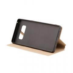 Just Must Husa Book Slim II Samsung Galaxy Note 8 Gold (cu carcasa ultraslim si flexibila)