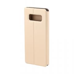 Just Must Husa Book Slim II Samsung Galaxy Note 8 Gold (cu carcasa ultraslim si flexibila)