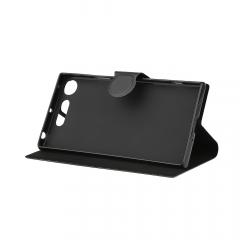 Lemontti Husa Book Jelly Sony Xperia XZ1 Negru