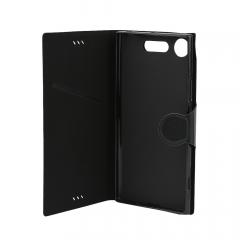 Lemontti Husa Book Jelly Sony Xperia XZ1 Negru