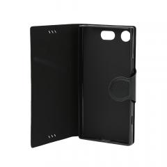 Lemontti Husa Book Jelly Sony Xperia XZ1 Compact Negru