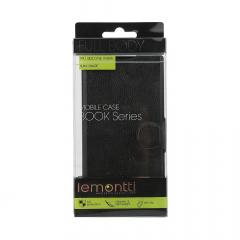 Lemontti Husa Book Jelly Sony Xperia XZ1 Compact Negru