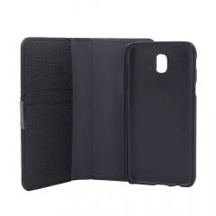 Just Must Husa Book Car Wallet Samsung Galaxy J5 (2017) Black (carcasa interior detasabila)