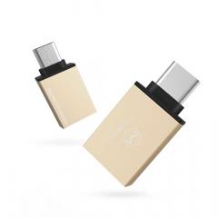 Mcdodo Adaptor OTG Type-C la USB 3.0 Gold Aluminium (conectare periferice prin USB)