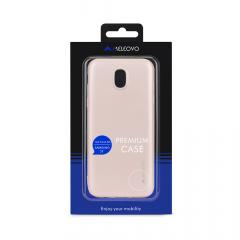 Meleovo Husa Silicon Soft Slim Samsung Galaxy J7 (2017) Red (aspect mat)