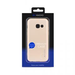 Meleovo Husa Silicon Soft Slim Samsung Galaxy A5 (2017) Red (aspect mat)